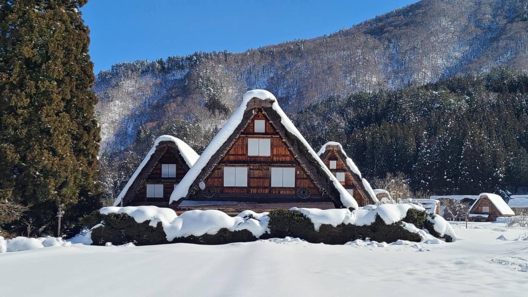 Minsyuku Koshiyama Hotel Desa Shirakawa Bagian luar foto